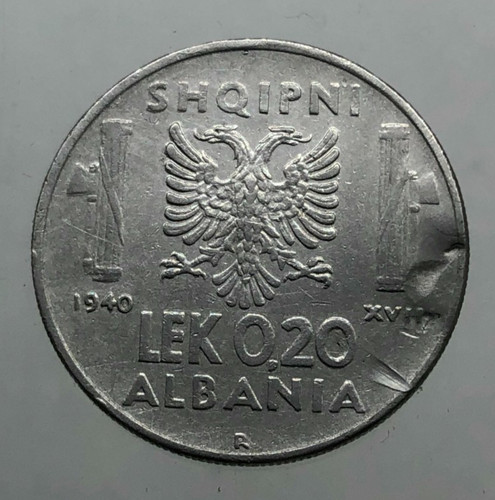 Lek 1940 albania - lek,