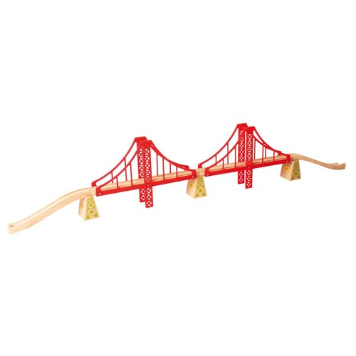 Bigjigs rail doppio - rail, ponte