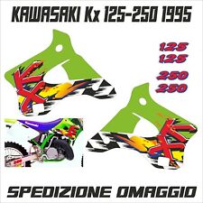 Kit Adesivi KAWASAKI KX  125-250 1995   in kristal