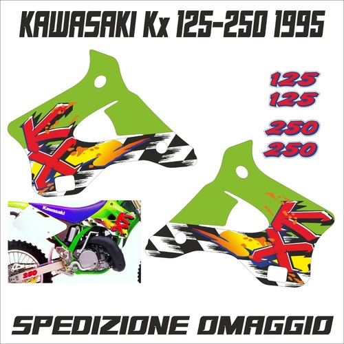 Kit adesivi kawasaki - kit, kx