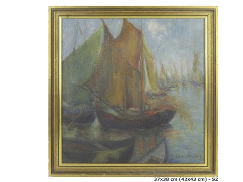 Quadro olio tela firmato - quadro, su