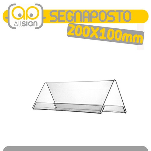 Segnaposto 200x100mm banco - segnaposto,