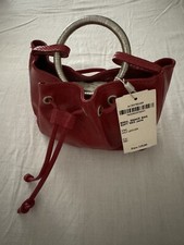 Rare VINTAGE 2000’S BREIL SNAKE BAG SOFT RED PELLE