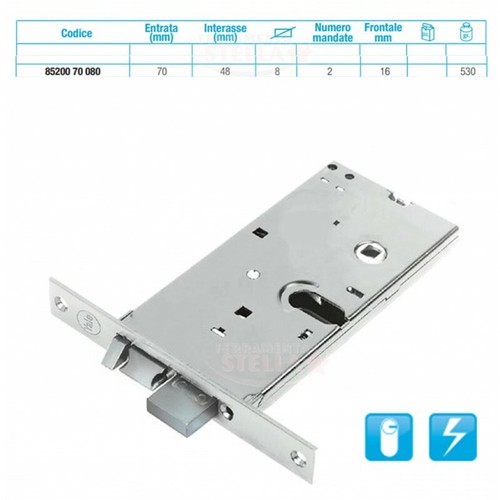 Serratura corni yale 8520 - corni,
