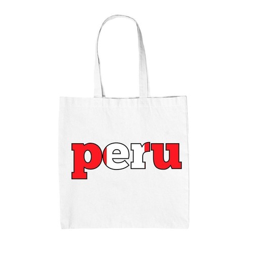 Bandiera calcio perù - perù, borsa