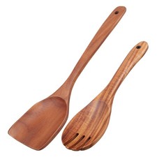  Set Spatole Cucina Cucchiaio Per Mescolare Utensili Da Servizio Insalata