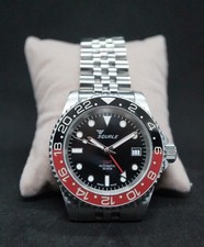 104# Squale 1545 GMT “Coke” Y1545 automatic ETA 2893-2 40mm full set box card