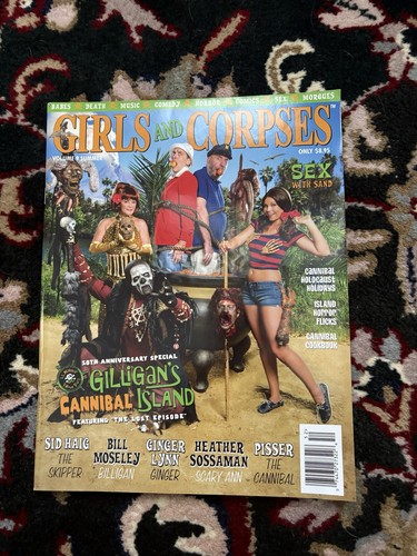 Girls and corpses magazine - girls,