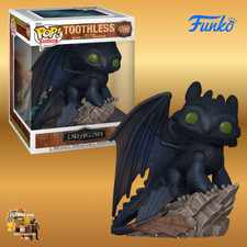 FUNKO POP! DRAGON TRAINER  TOOTHLESS 1792  DE LUXE VINYL FIGURE 15 Cm NUOVO