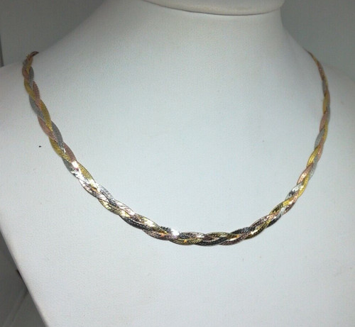 Collana argento maglia - collana,