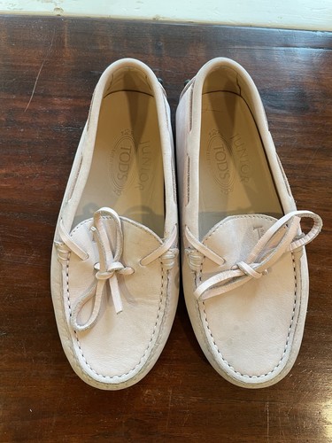Mocassini rosa tods junior - mocassini,