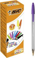 Penna a Sfera BiC Cristal Multi Colour Confezione 20 Penne Colorate Assortite