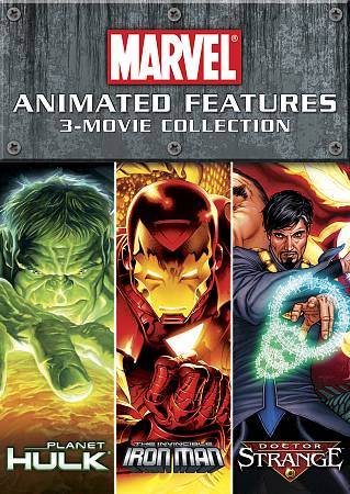 Marvel animated features - animated,