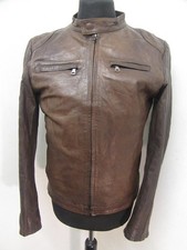 GIACCA MOTO VINTAGE IN PELLE
