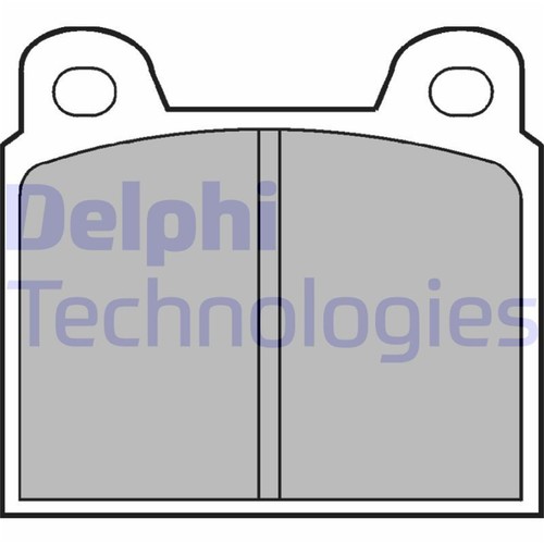Delphi pastiglie freno - pastiglie,