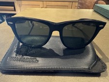 Occhiali da sole ray ban wayfarer vintage anni 80 con custodia