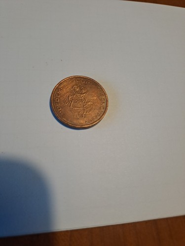 Gettone coin tecnotron dedem - gettone,