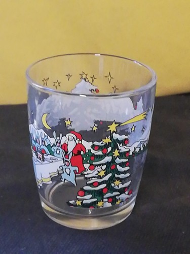Bicchiere nutella natale 2004 - bicchiere,