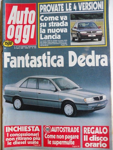 Auto oggi 125 1989 - n�125,