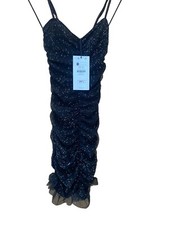 Bershka XS Nero Glitterato