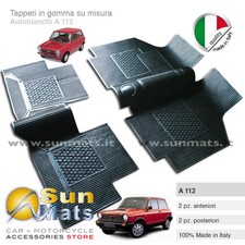 A 112 Autobianchi. Tappeti in