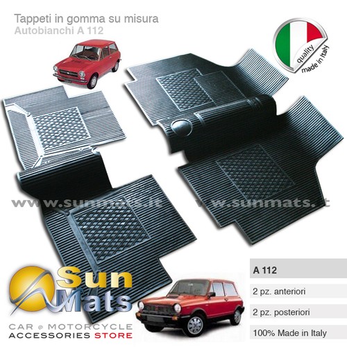Per 112 autobianchi tappeti - per, a