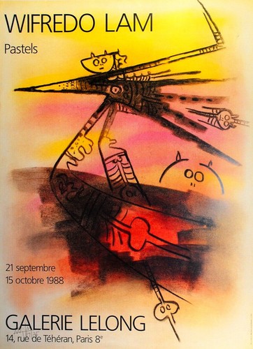 Wifredo lam galleria lelong - wifredo,
