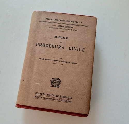 Manuale procedura civile - manuale,