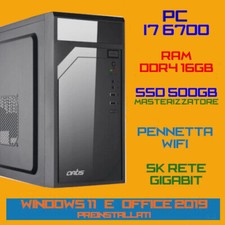 COMPUTER PC FISSO CPU INTEL