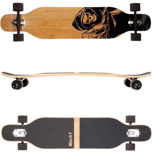 Longboard bambù mach1 con - mach1,