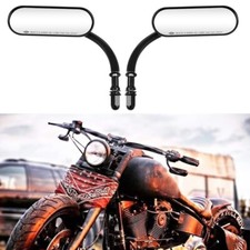 Motorcycle Mini Oval Rear View