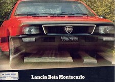 Catalogue Brochure Lancia Beta