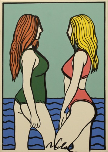 Marco lodola due pin up - "due, up"