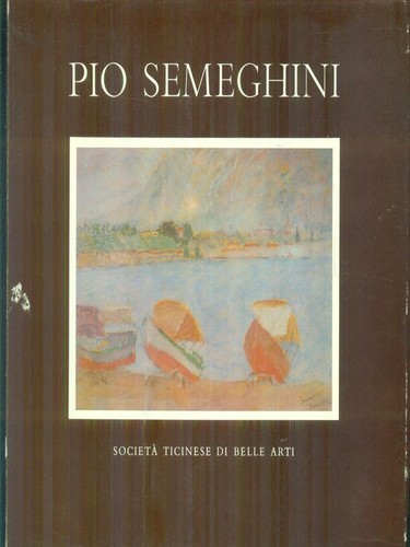 Pio semeghini prima - semeghini, edizione