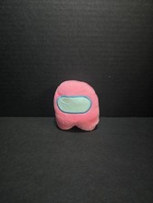 Among Us Mini Peluche 4" Rosa