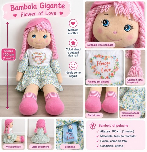 Flower love bambola di - of,