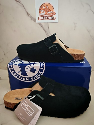 Sabot birkenstock boston nero - boston,