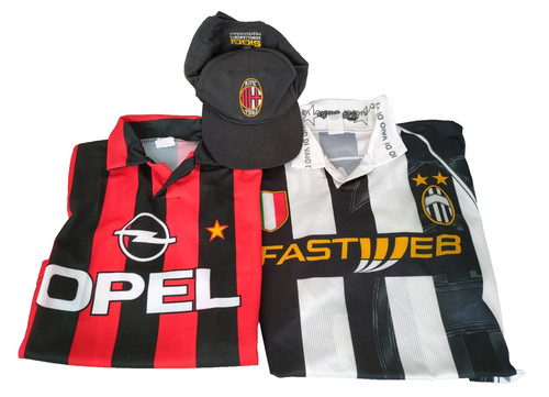 Lotto calcio maglia milan - calcio,