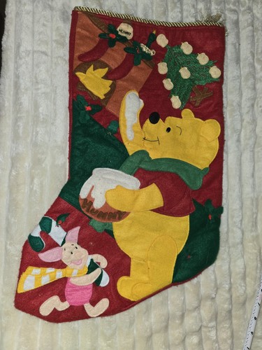 Calza natalizia disney winnie - calza,