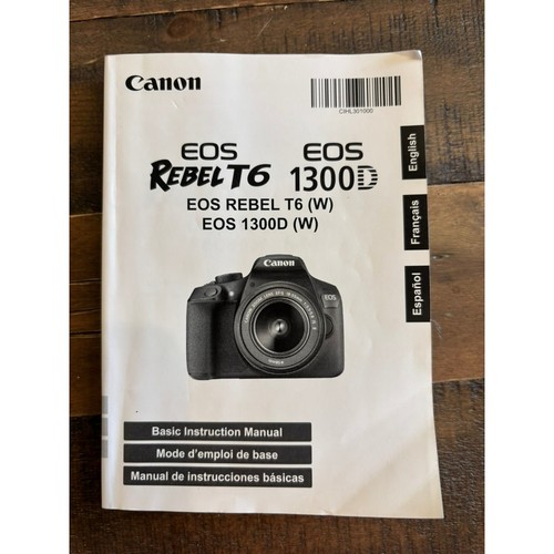 Canon eos rebel 1300d - canon, t6