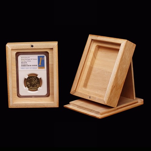 1ct wooden display stand case - wooden,
