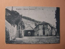 Bergamo  Stazione Funicolare   (BG)  Cartolina d'epoca - Formato piccolo