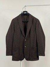 BOGGI MILANO B-JERSEY BLAZER UOMO taglia 54 marrone GIACCA