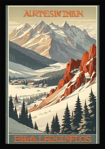 Poster viaggio drammatico - poster, da
