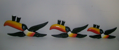 Set vintage design flying - 3,