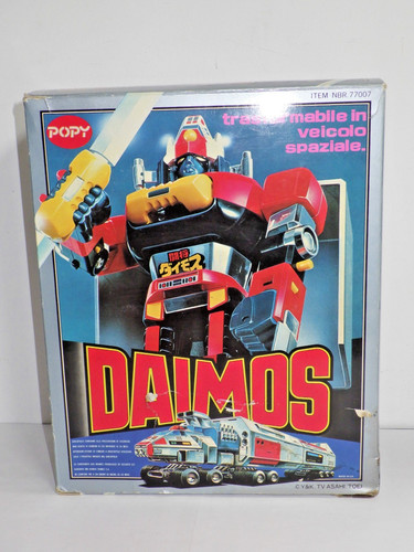 Daimos diecast robot - daimos,