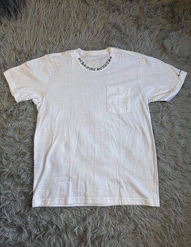 Shirt con logo collo bianco - collo,