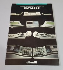 Olivetti depliant macchine per scrivere elettroniche