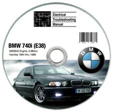 Bmw 740i (E38) E.T.M. Electric Troubleshooting Manual - Schemi elettrici su cd