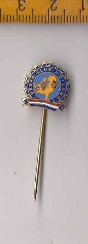 Vintage enamel vespa club - vintage,